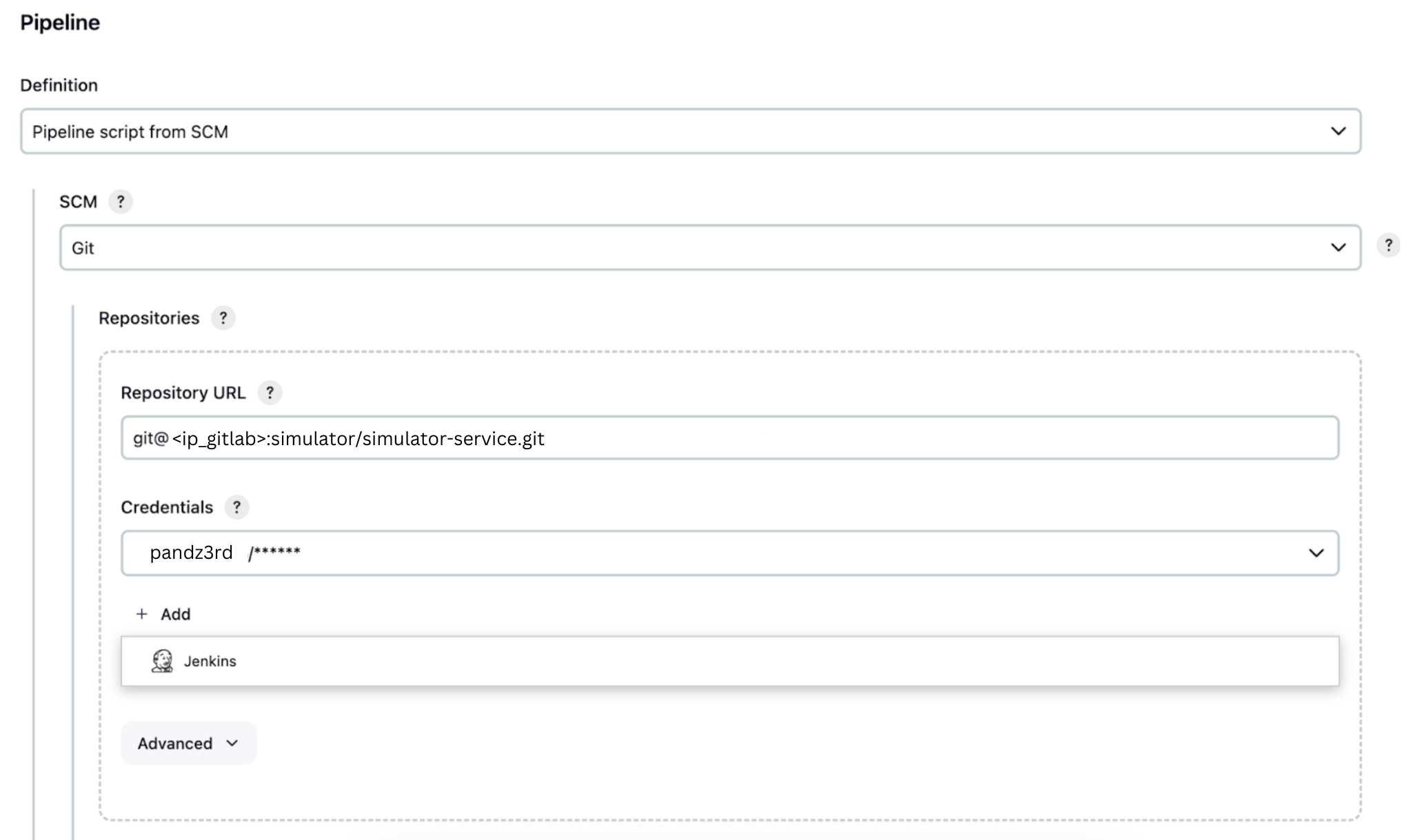 Gitlab pipeline
